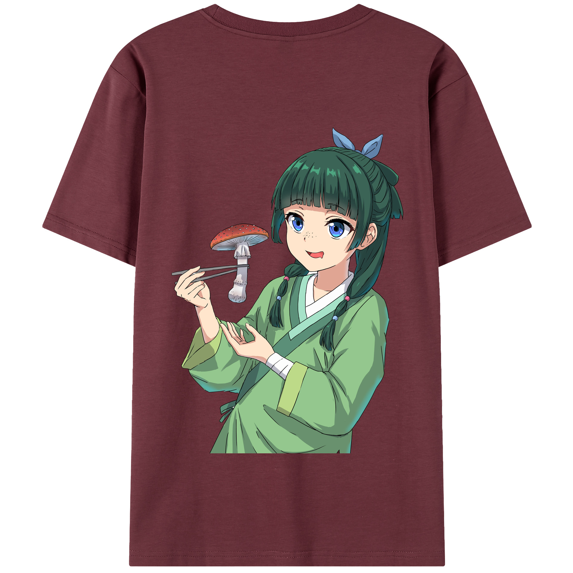 （画像用） 薬屋のひとりごと The Apothecary Diaries 綿100％半袖Tシャツ（背面プリント）